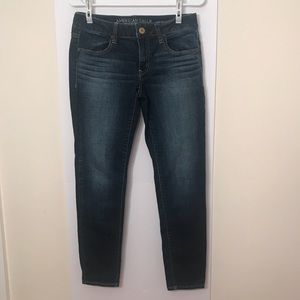American Eagle Jegging Dark Wash Size 6 Short